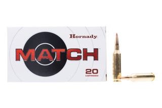 20 rounds of match-grade 22 Creedmoor ammunition.